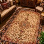 فرش پشم مکانیزه گوشت دار – کد 77240